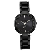 Fastrack, Women's  Watch Analog,Black Dial Black Stainless Steel Band, 6247NM01